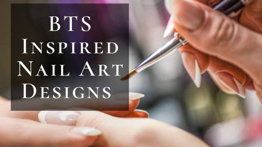 BTS Inspired Nail Art Designs