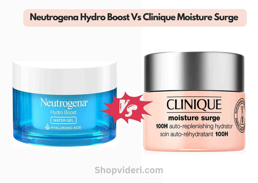 Clinique Moisture Surge Vs Neutrogena Hydro Boost Comparison