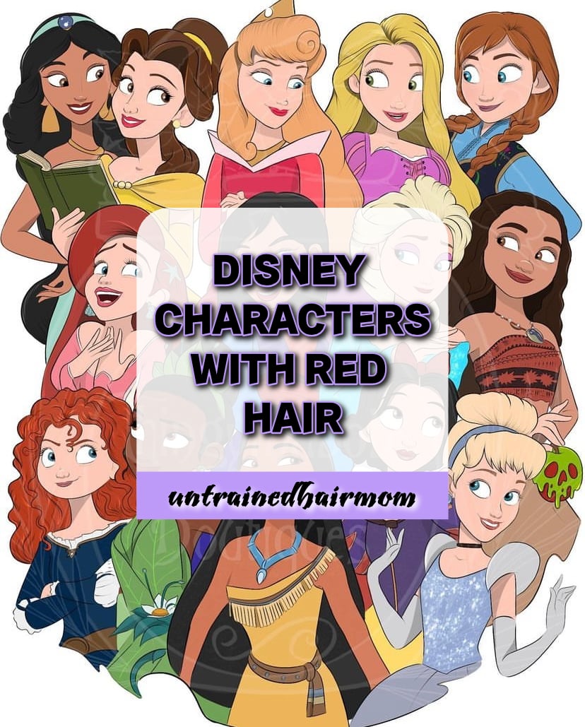 Disney Characters with Red Hair