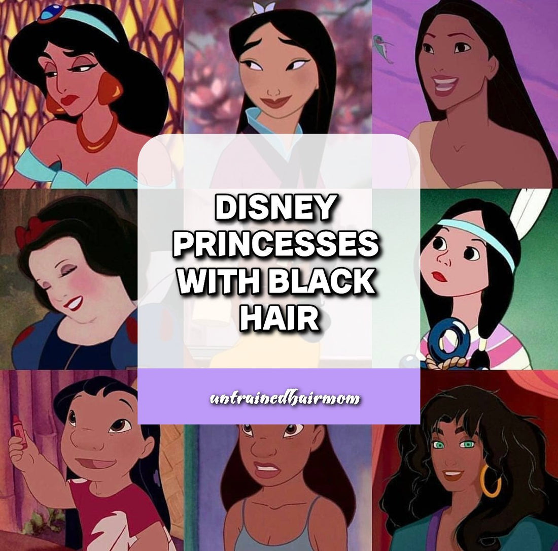 Disney Princesses with Black Hair