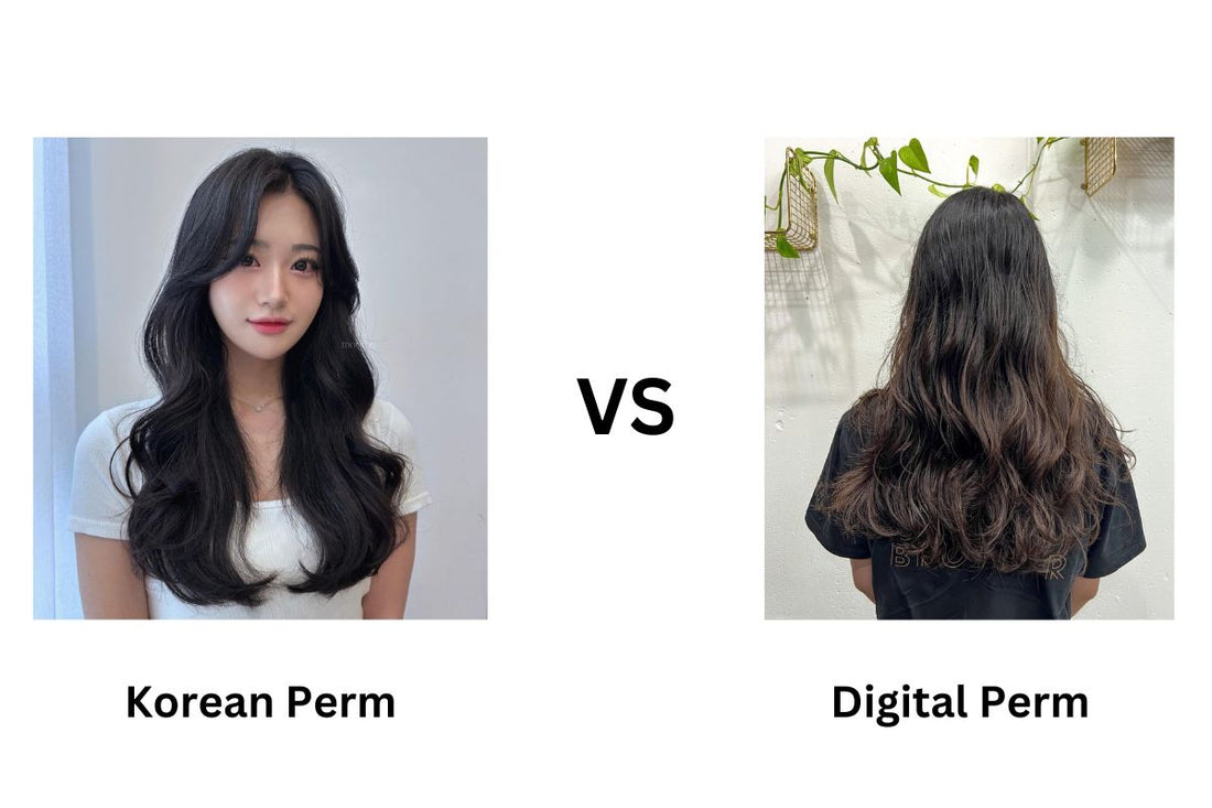 Korean perm vs Digital perm