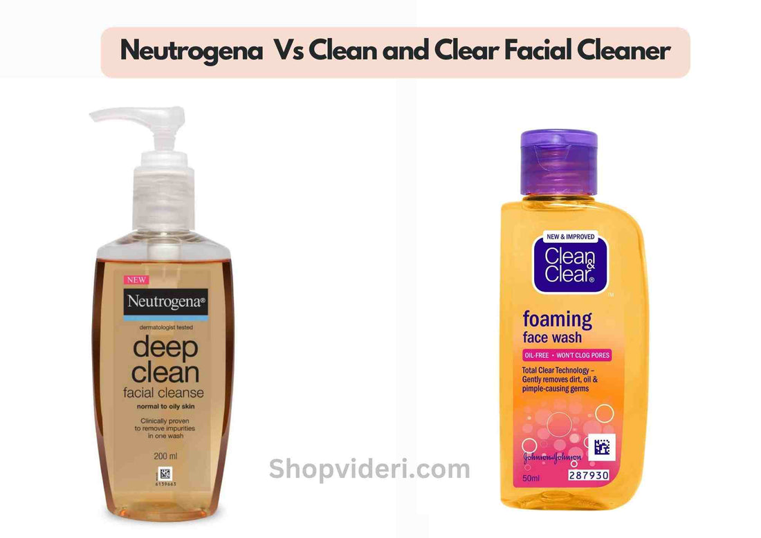 Neutrogena Vs Clean and Clear Facial Cleaner 2025 Comparison