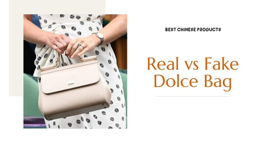 Real vs Fake Dolce Bag