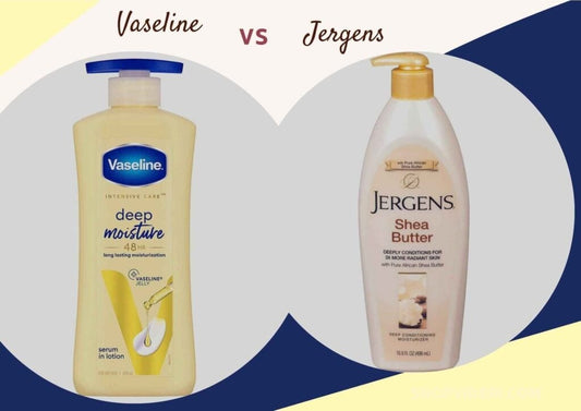 Vaseline vs Jergens Lotions