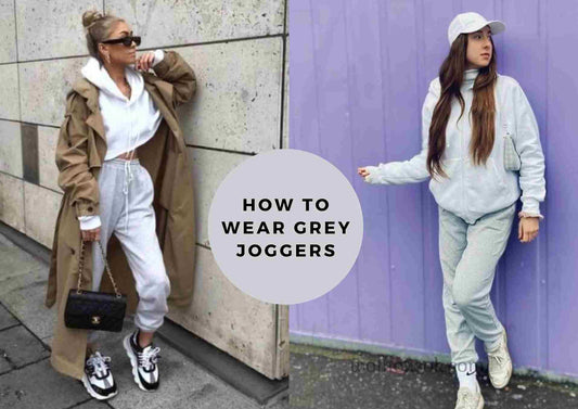 What To Wear With Grey Joggers | 6 Comfortable Grey Sweatpants Outfit Ideas!