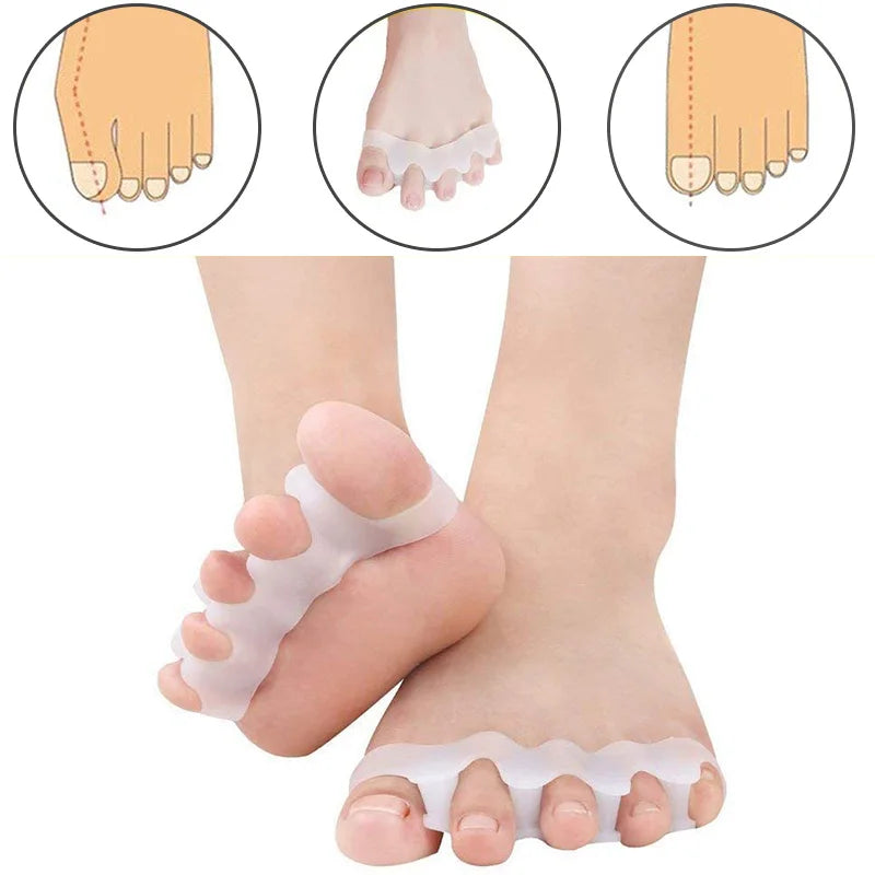 Silicone Toe Protector & Separator Set