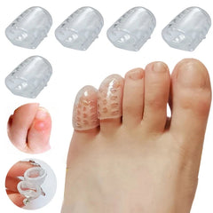 10Pcs Silicone Toe Caps