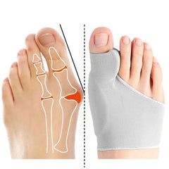 Toe Separator & Bunion Corrector Pedicure Sock