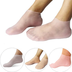 2Pcs Silicone Foot Care Socks