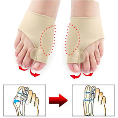 1Pair Toe Separator & Bunion Corrector