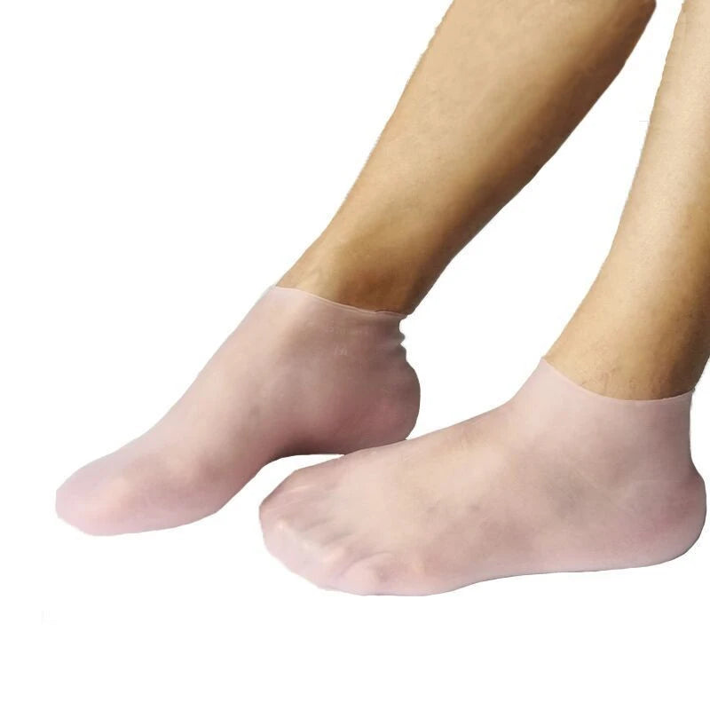 2Pcs Silicone Foot Care Socks