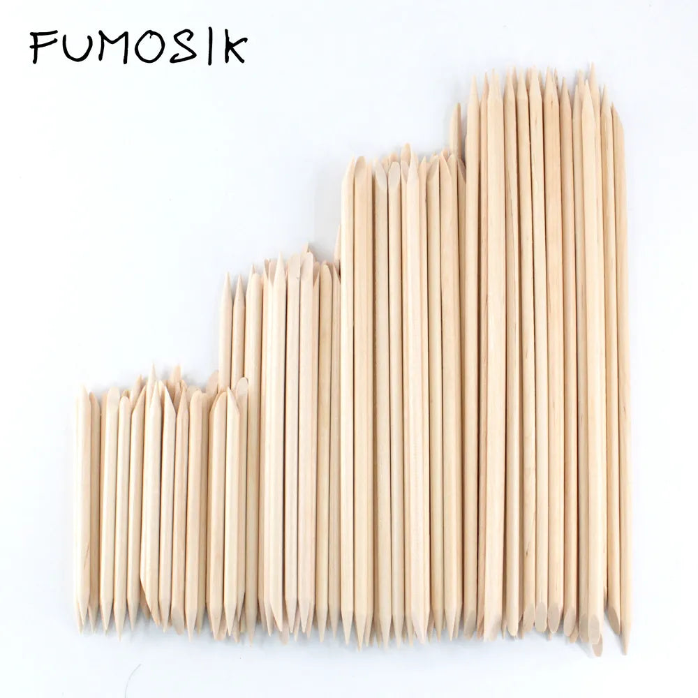 Orange Wood Sticks Set