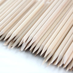 Orange Wood Sticks Set