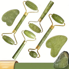 Gua Sha Jade Face Massager Roller